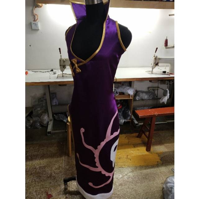 (Version 1) One Piece 3D2Y Boa Hancock Cosplay Costume