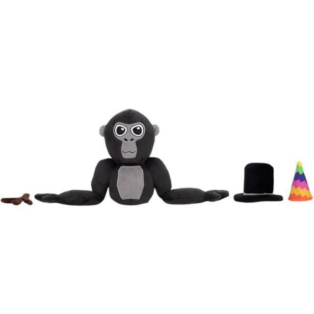 (B) UK Gorilla Tag Plush Monkey Stuffed Animal for Kids Birthday Christmas Gifts NEW