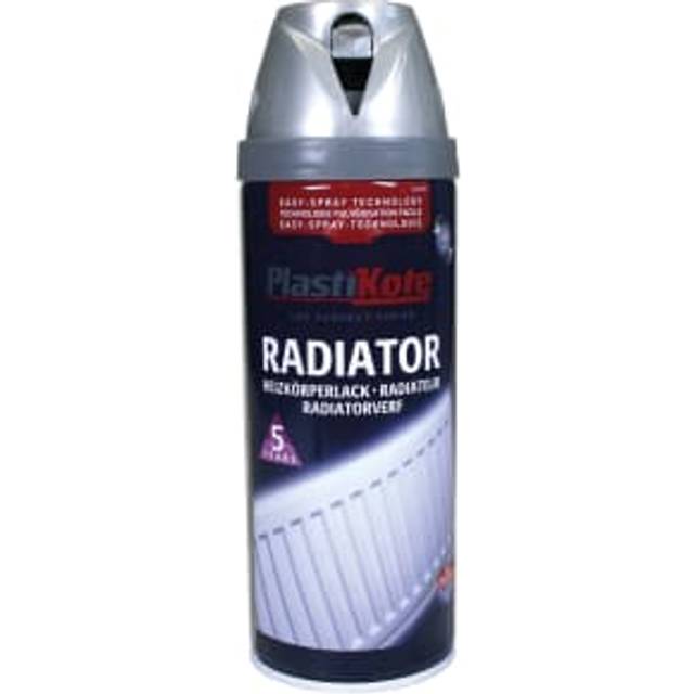 PlastiKote - Radiator Spray Paint - 400ml Satin Chrome