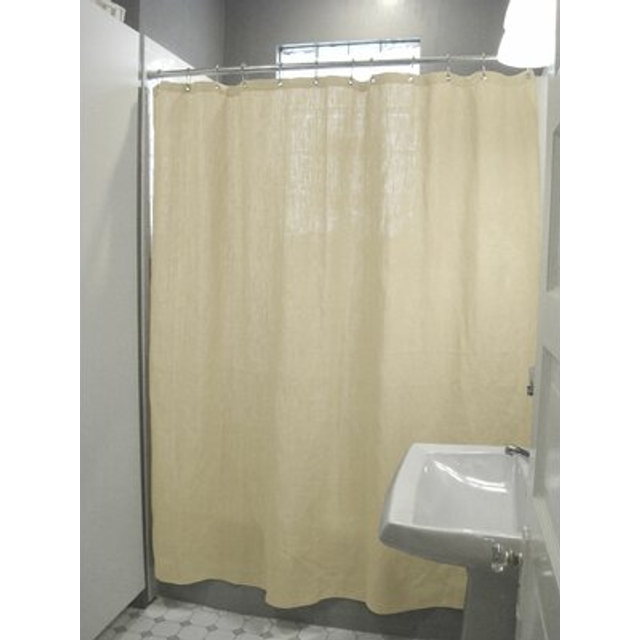 "Bean Products Hemp Shower Curtain Size: 70"""""""" x 74"""""""""
