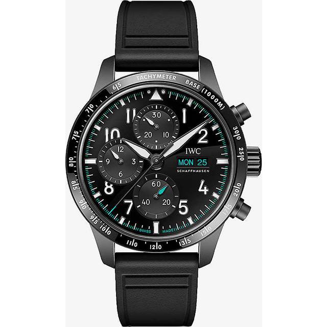 Pilot Performance Chronograph 41mm Mercedes AMG Petronas Formula OneTM Team Mens Watch Black Rubber