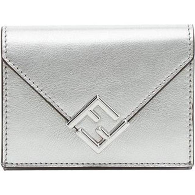 Fendi Ff Diamonds Leather Wallet