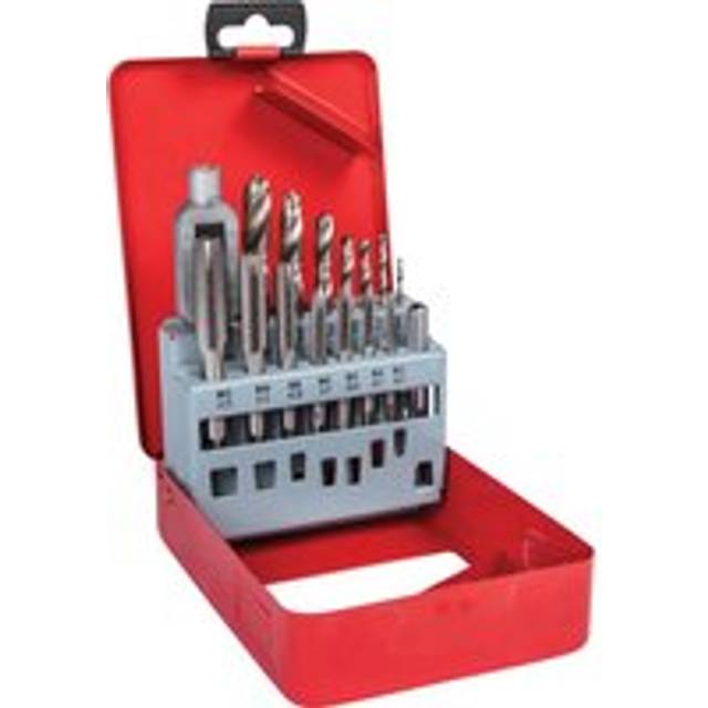 Bluespot 6pc Tap and Drill Bit Set Metric M3 M$ M5 M6 M8 M10 M12 Thread Cutter