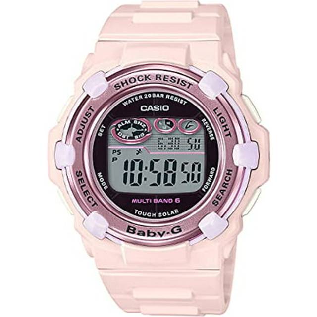 Casio baby-g bgr-3000ucb-4jf tough solar atomic radio 20 bar digital women watch