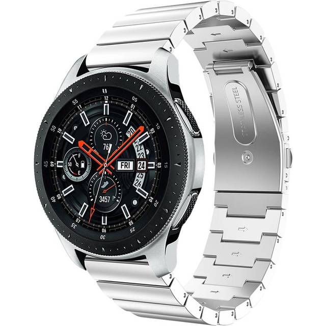 Samsung Galaxy Watch (46mm) klockarmband i rostfritt stål - Silver