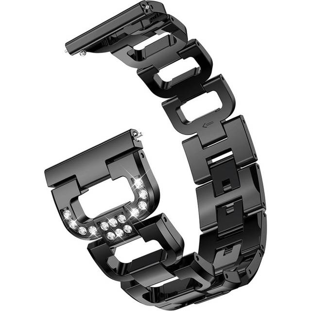 Samsung Gear S3 Frontier klockarmband i strasslegering - Svart