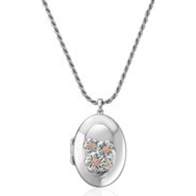 Clogau Forget Me Not Sterling Silver Locket