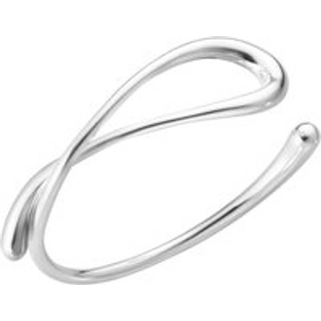 Georg Jensen Mercy Sterling Silver Twist Bangle - Large