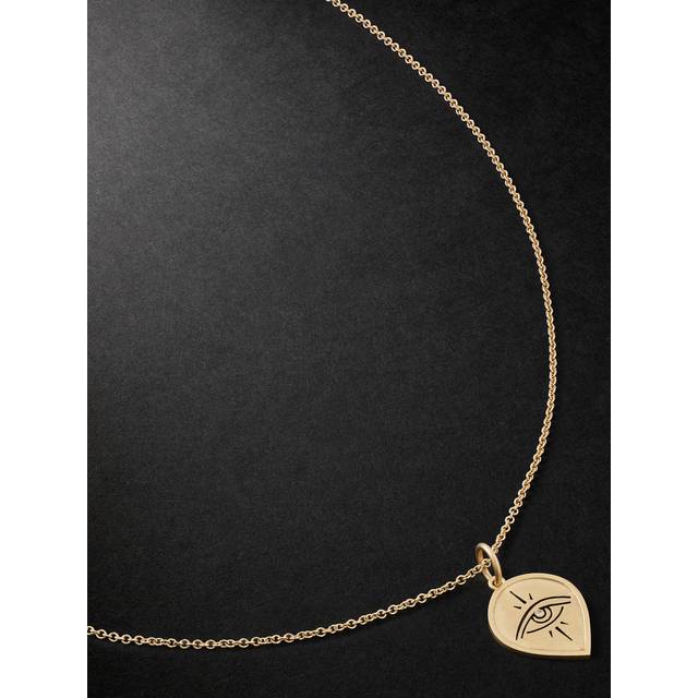 Jacquie Aiche - Eye Burst 14-Karat Gold Diamond Pendant Necklace - Men - Gold