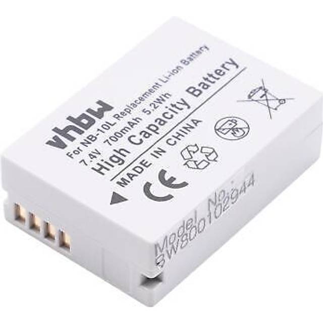 Battery for canon powershot g10 g3x sx40 sx40hs g1 x g15 sx50 sx50hs 700mah