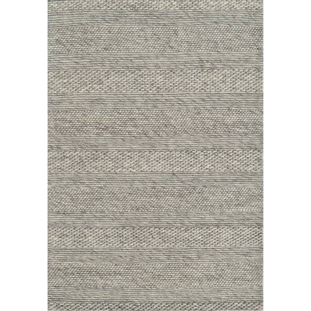 Anne Klein Women's The Helena Contemporary Striped Rug Collection in Natural Grey size 5X8