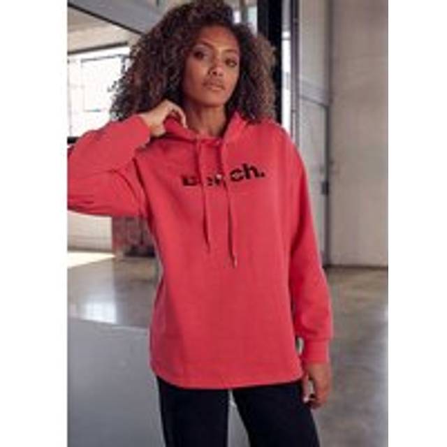 Bench. Loungewear Logo Print Hoodie - Pink