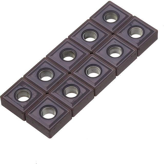 (SNMG120404 MS) 10pcs SNMG1204 04/08 MS Carbide Inserts Cutter for Turning Tool Holder