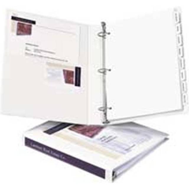 Avery Consumer Products AVE09700 Slant-Ring View Binder- 3in. Capacity- 11in.x8-.50in.- Black