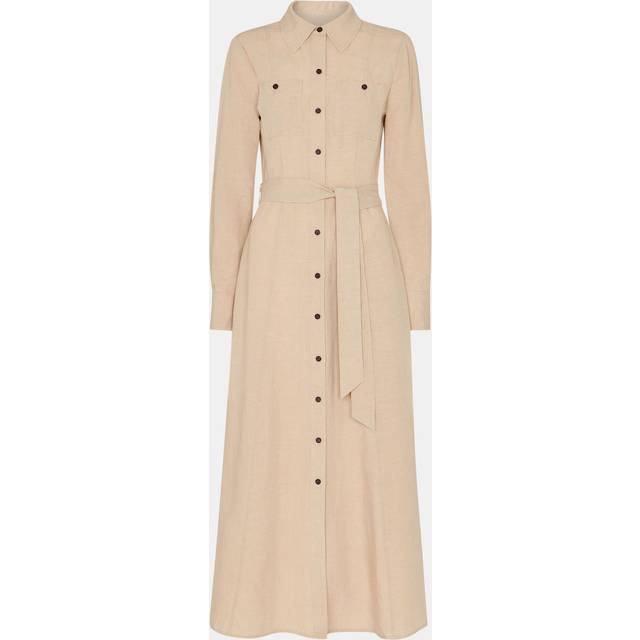 Beige Petite Estella Shirt Dress (12)