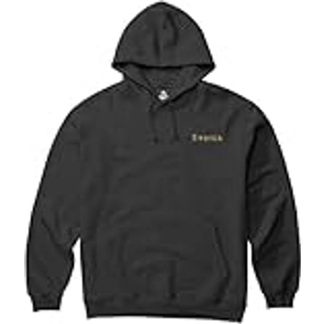 Emerica Lockup Pullover Hoodie - Black/Gold -  M