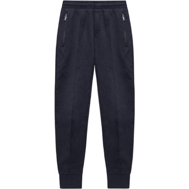 Giorgio Armani, Sweatpants, male, Blue, S, Stylish Trouser for Men