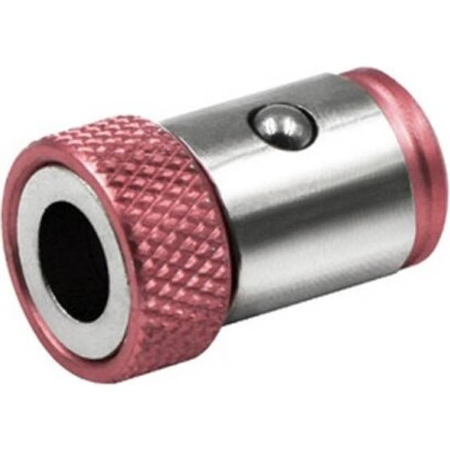 (RED) Universal Magnetic Ring for 6.35mm 1/4&quot; Drill Bit Magnet Powerful Ring Strong Magnetizer Electric Screwdriver Bits