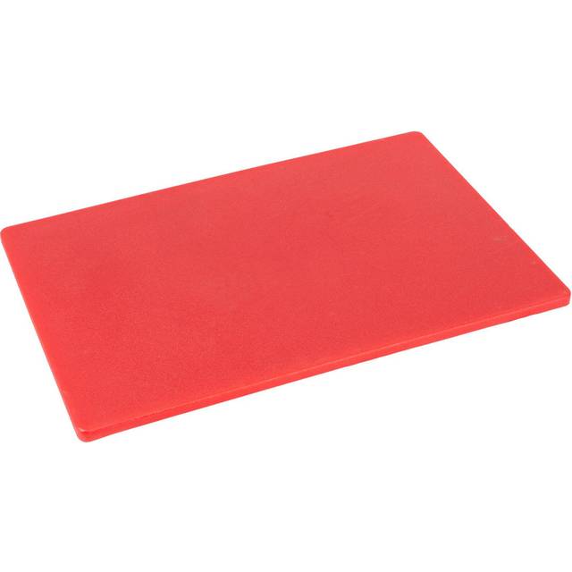 45cm x 30cm Plastic Chopping Board - Red