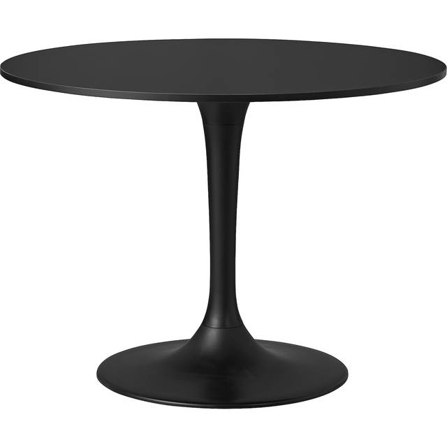 DOCKSTA bord, svart/svart, 103 cm