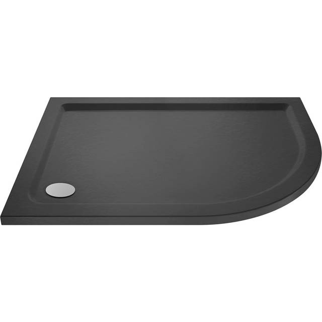 Hudson Reed Offset Quadrant Shower Tray Right Hand 1200 x 800mm - Slate Grey