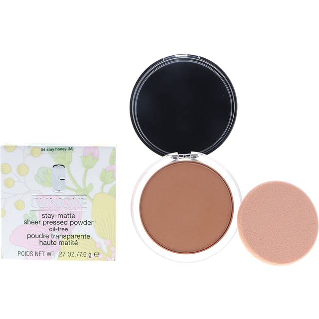 Clinique Stay-Matte Sheer Pressed Powder Oil-Free 7.6 g - Honey Wheat