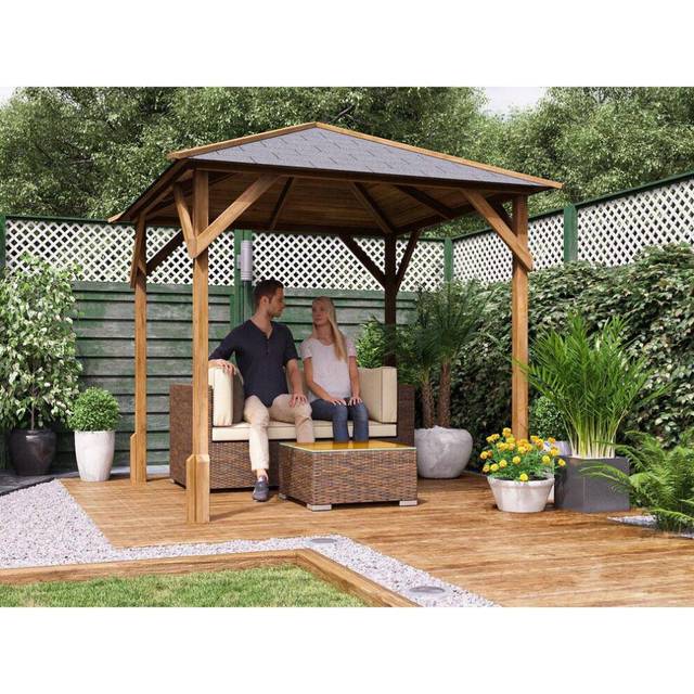 (2 x 2 m) Dunster House Heavy Duty Gazebo Utopia 200
