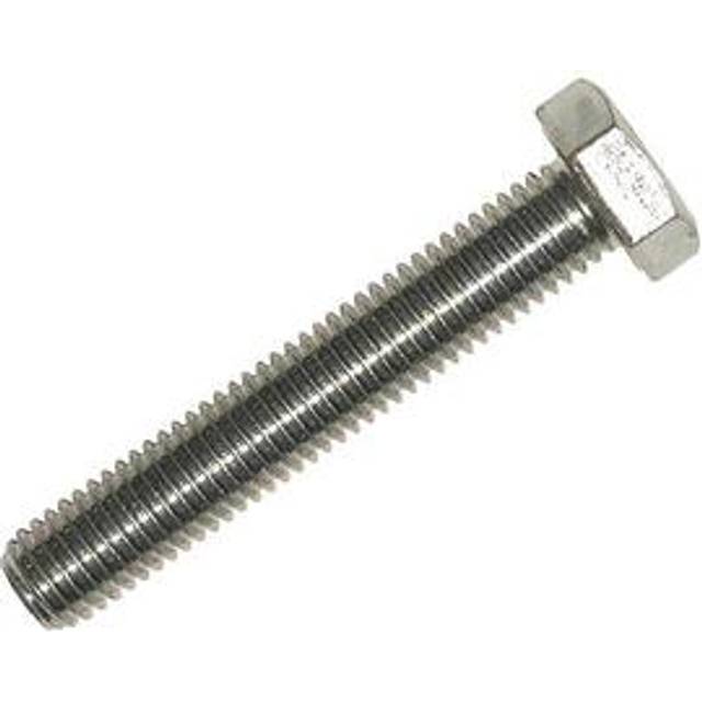 Ace & K M10 x 50 High Tensile Set GR 8.8 Zinc Plated DIN 933 (Pack of 100)