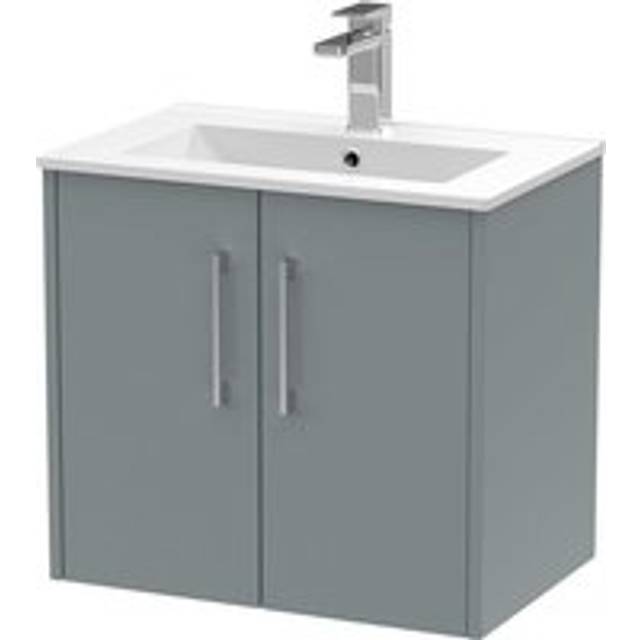Juno 600mm Wall Hung Single Vanity Unit (554mm H X 600mm W X 390mm D)