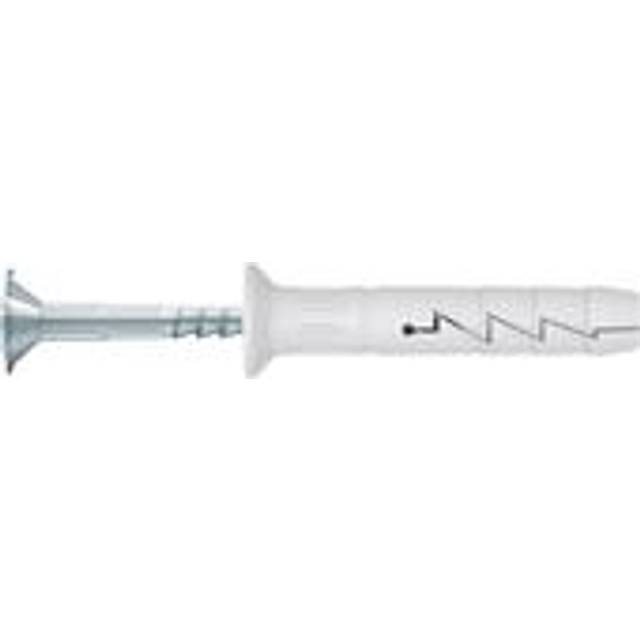 Rawl FX-N-L Nylon Hammer In Fixing with Countersunk Head Screw 5mm 40mm Pack of 100