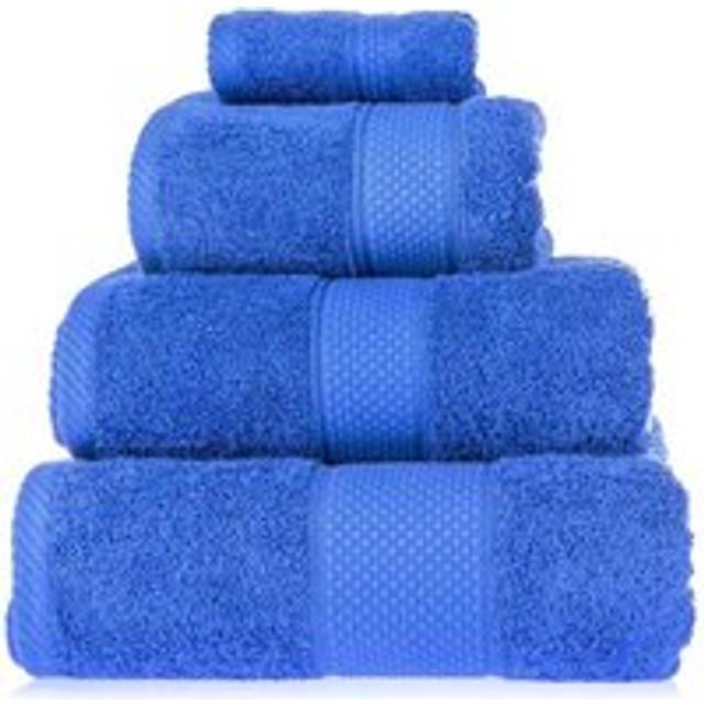 Homescapes Royal Blue Bath Sheet 100 % Turkish Cotton