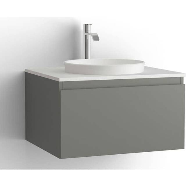 Tvättställsskåp Vedum Flow 600x478 med 1 Låda