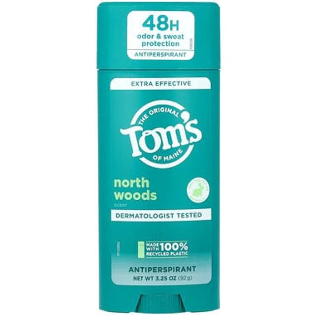 Toms of Maine North Woods Antiperspirant for Men and Women  With Recycled Aluminum  3.25 oz