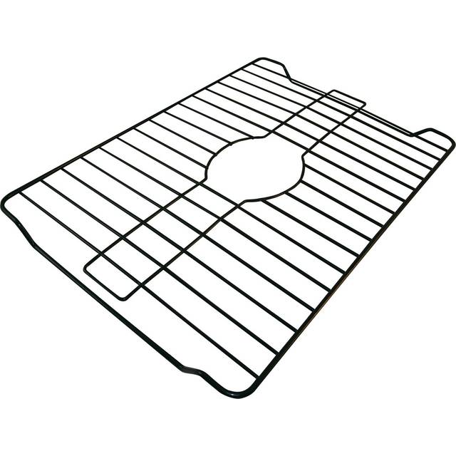 Better Houseware Sink Protector Grid Stainless Steel (Black  18.1 X 12.3 X 1)
