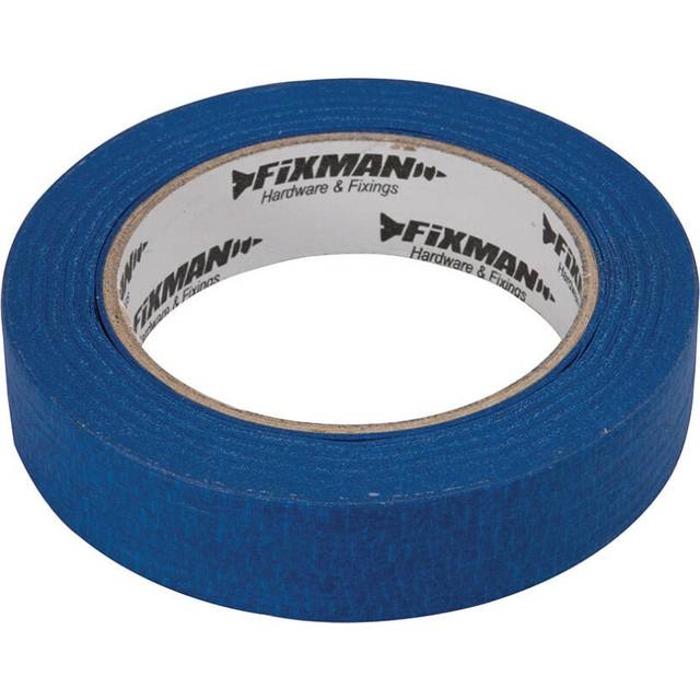 25mm x 50m UV Resistant Blue Masking Tape Residue Free Adhesive Decorating/Paint