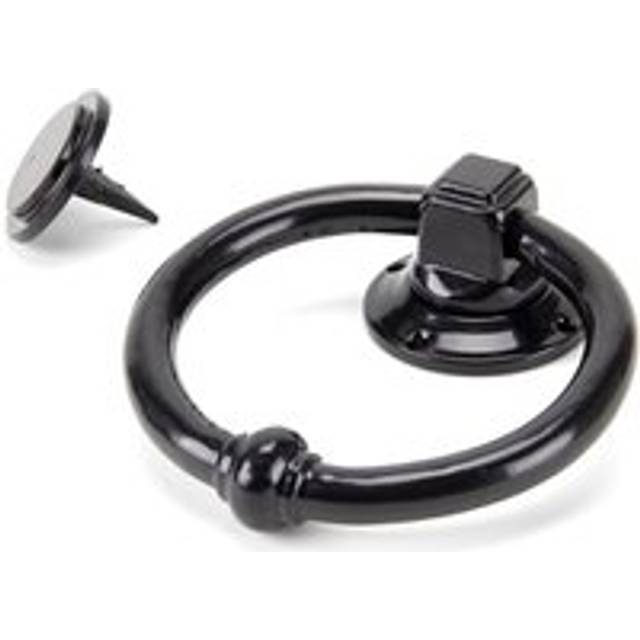 Regency Door Knocker - Black (10.8cm H X 10.8cm W X 3.8cm D)