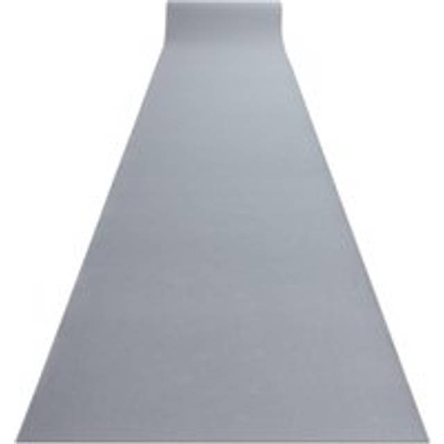 Rugsx - Runner anti-slip rumba single colour gum grey 70 cm grey 70x220 cm