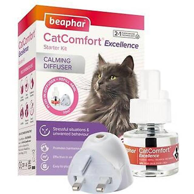 beaphar CatComfort® Excellence Calming Diffuser for Cats - Starter Kit (Diffuser + Vial)