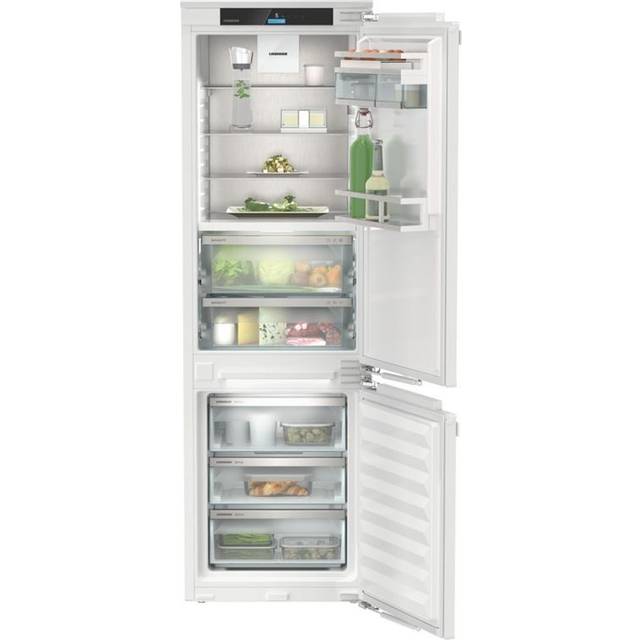 Liebherr Prime ICBNCI5153 Integrated Biofresh Frost Free Fridge Freezer, Door on Door