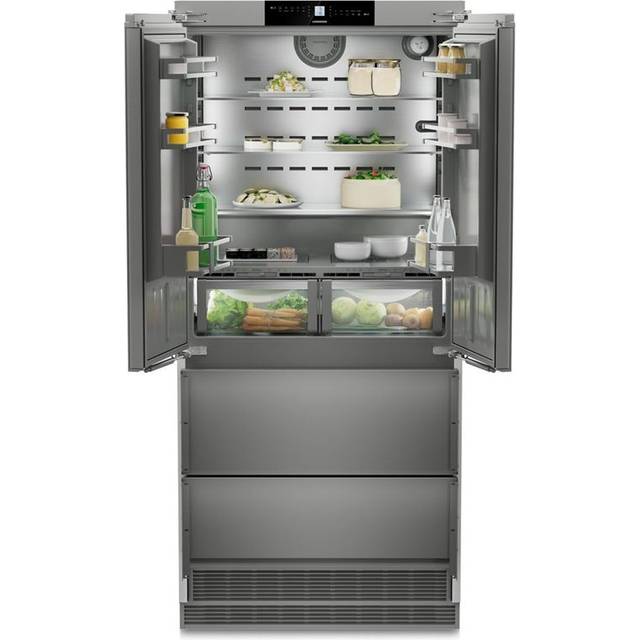 Liebherr Premium Plus ECBNE8872 Integrated BioFresh NoFrost Fridge Freezer, Door on Door