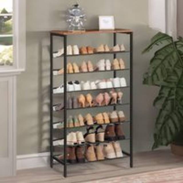 Large Capacity Shoe Storage - Brown