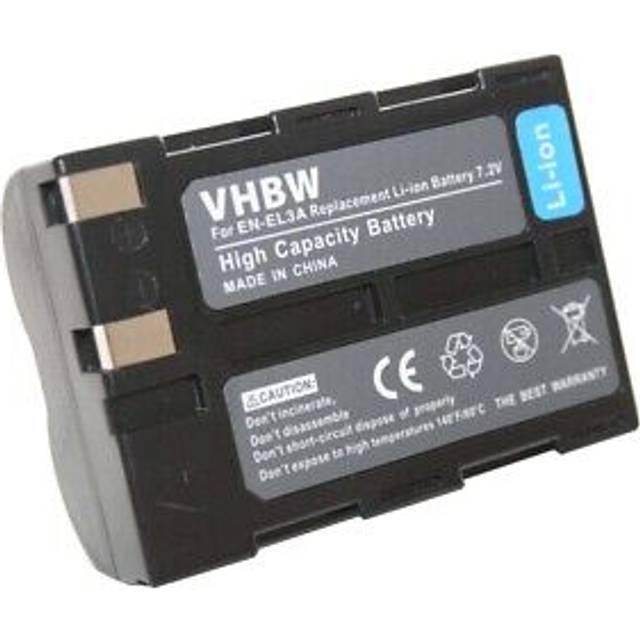 Battery for nikon d70 d50 d100 d70s d100 slr 1000mah