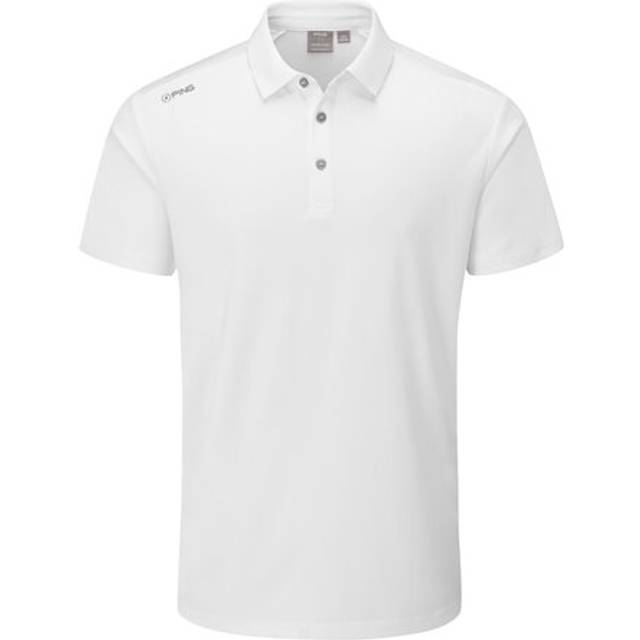 Ping Lindum Polo Shirt - White White / S