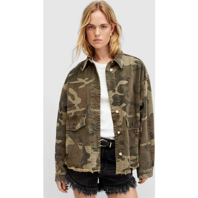 Allsaints Hettie Camo Shacket