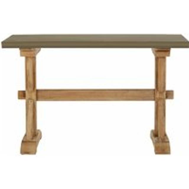 Traditional Wooden Console Table, Rustic Console Table, Wood Console Table, Traditional Console Table - Natural - One Size