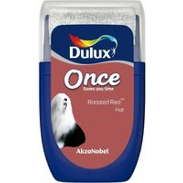 Dulux Once Tester Paint - Roasted Red - 30ML