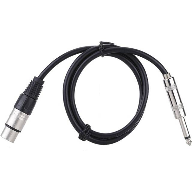 (1M) Male to XLR Female Microphone Cable Audio Stereo Mic Cable Speaker Amplifier Mixer Line 1.5m 3m 5m 10m 6.35mm
