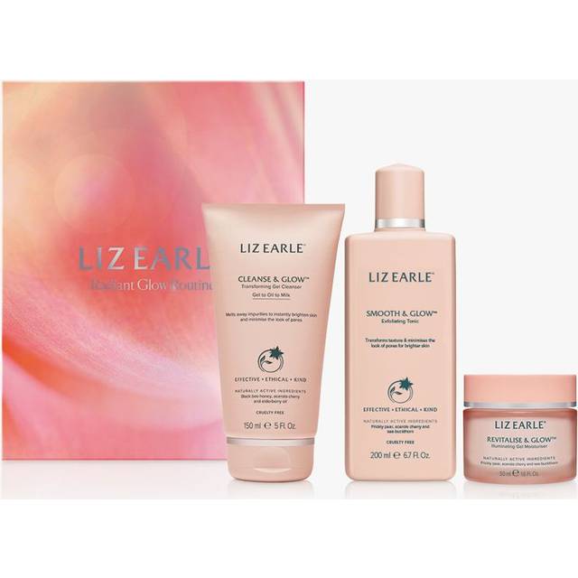Liz Earle Radiant Glow Routine 3 Piece Set