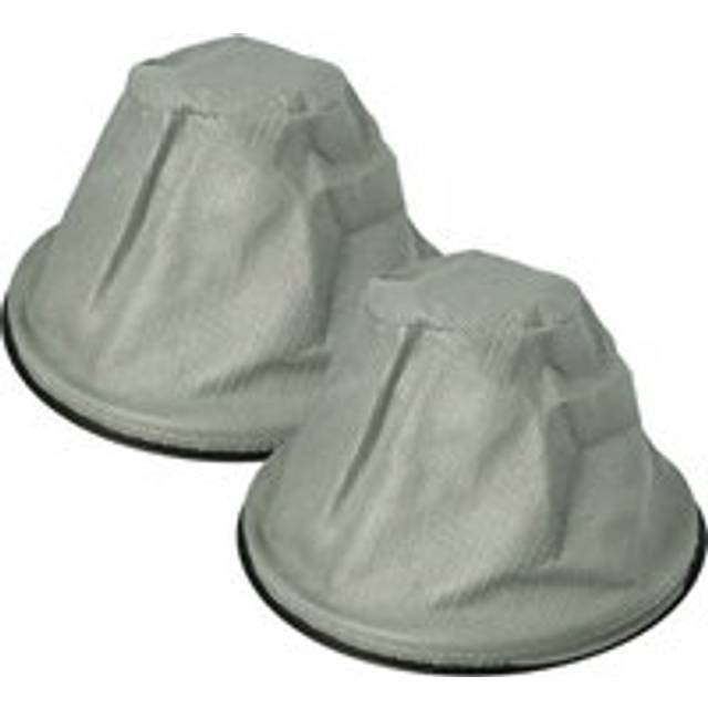 2x Sack Filter Replacement for Einhell 23.513.15 for Chimney Sweep Vacuum, Ash Vacuum Cleaner - Spare Filter, Washable, Black Grey - Vhbw