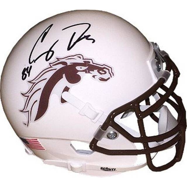 RDB Holdings & Consulting CTBL-019738 Corey Davis Signed Western Michigan Broncos Schutt White Authentic No. 84 Mini Helmet-JSA Hologram